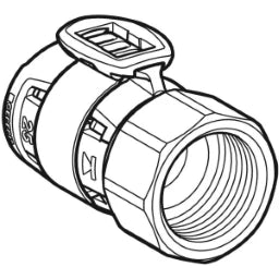 GEBERIT GE FlowFit Uebergang IG SiBr d16mm x Rp1/2 – 620.410.00.1