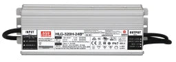 MEANWELL LED-Schaltnetzteil IP67 Dimmbar 24V/DC, 13.3A - 320W, 90x252x43.8mm – HLG-320H-24B