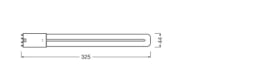 LEDVANCE DULUX LED L HF & AC MAINS VALUE 12W 840 2G11 – 4058075822115