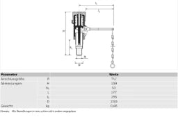 RESIDEO Resideo Feuerungsregler FR124 Kunststoff, 3/4 ", A – FR124-3/4A