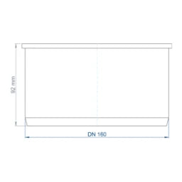 POLOPLAST PO End Cap POLO-KAL DN 160 – 02326