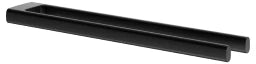 KEUCO Keuco Passion Coll.2 Towel rail, 2-arm, rigid, 450mm, projection, black matt – 13518370000