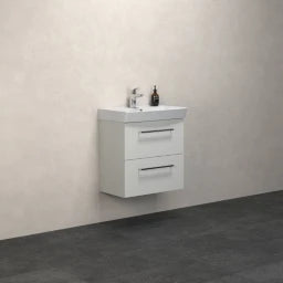 DANSANI Dansani Furniture Package 62 cm Nemo with Drawer, Countertop Cappella, White Matt – MMC-6810