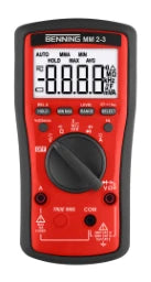 BENNING Trms Digital Multimeter 1000V 10A AC/DC HOLD MAX/MIN/AVG Cat III 600V Accessories – 044693
