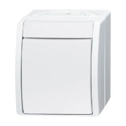 BUSCH-JAEGER FR AP Rocker On/Off/2-Way Switch Ocean IP44, alpine white – 2CKA001085A1628