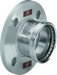 VIEGA Viega Flange Adapter with SC Temponox XL 1759.1XL in 76.1mm Stainless Steel – 811 259