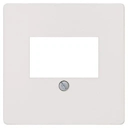 SIEMENS Cover Plate for TAE and Loudspeaker DELTA i-system, titanium white – 5TG25632