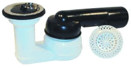 HUTTERER & LECHNER HL514 BTrap DN40/50x6/4" horiz. w. ball valve disk 6/4" and hair trap HL526 - HL514