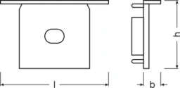 LEDVANCE Wide Profiles for LED Strips -PW02/EC/H – 4058075277427