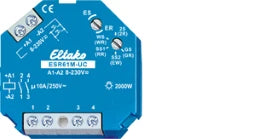 ELTAKO Multifunktions-Stromstoß-Schaltrelais UC . 1+1 Schließer potenzialfrei 10A/250V A – 61200301