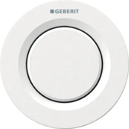 GEBERIT GE Remote Flush Actuator Type01 Concealed Single Flush White, Round – 116.040.11.1
