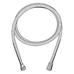 GROHE Grohe Shower hose Relexaflex Metal 2000mm chrome – 28 140 001