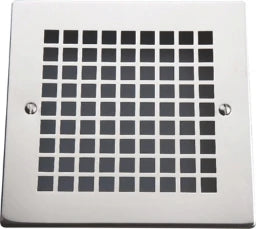 FERTINGER RF Lüftungsgitter 10" 25x25cm Gitter Niro – "RF22-10"""
