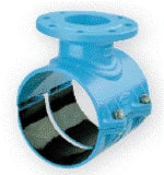 HAWLE Haku tapping saddle Fig.5230 with flanged outlet DN100 for plastic pipes 160 mm - 5004278