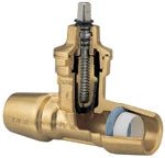 KRAMMER Krammer HA-Gate Valve Fig. 354 1', PN16 for PE/AD32 with double socket - 5003163