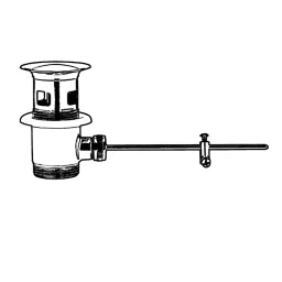 KLUDI Kludi Ablaufgarnitur komplett 5/4 chrom – 7526005-00