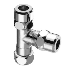 SCHELL SCHELL T-Stück chrom 3/8x10x10mm – 04 100 06 99