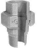 FISCHER GEORG FITTINGS Holländer Fig. 331 6/4" schwarz – 770331108