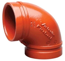 VICTAULIC Victaulic Firelock Bogen 90° Modell 001 lackiert 76mm – F0001M076ZZR000