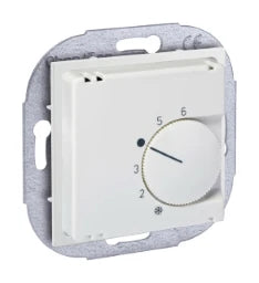 LEGRAND SEANO Thermostat Bimetall mit Öffner-Kontakt in der Farbe Ultraweiss – 995050
