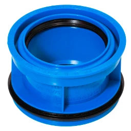 AIRFIT PP-Wastewater Internal Reducer DN 110/75 (blue) for thick-walled pipes – 10875IR