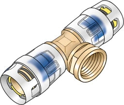 KE KELIT KMP447X PROTEC CLIX T-Stück m.IG 32x3/4" – 730240F04
