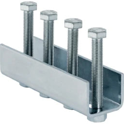 GEBERIT GE Pluvia Verbindungselement MPC massiv fuer Pluviaschiene, verzinkt, L18,4cm – 363.864.00.1