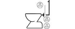 SCHMIDT Stedo Unita sleeves, D =48, 28-30 Pipe – 100007