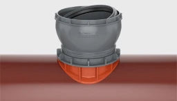 FUNKE Connex Branch m. Ball Joint DN250 (GRP/PVC/PP/AC/CI) Connection DN150 – CO253.242