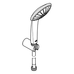 GROHE Grohe Mono Wall Holder Set 1250 Hose – 27 354 000