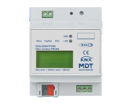 MDT KNX DALIControl IP Gateway PRO64 DALI-2 REG – SCN-DA641P.04S