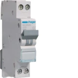 HAGER MCB 1P+N 6kA C-20A 1-Module – MLN520
