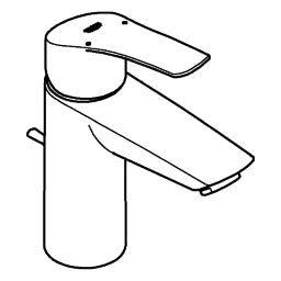 GROHE Grohe EH-WT-Batterie Eurosmart 33265_3 S-Size Zugstangen-Ablaufgarnitur chrom – 33 265 003
