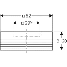 GEBERIT GE Pluvia Additional insulation for inverted roofs, DWE 12L 359123 – 359.123.00.1