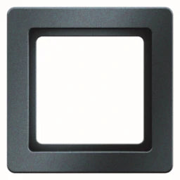 BERKER Q.1 Frame 1-gang anthracite velvet – 10116086