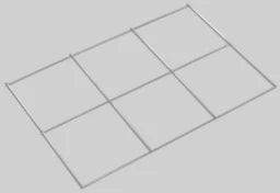 VOGEL&NOOT FLOORTEC Grate Mat 150 mm Price per m² 150x150mm, 2100x1200mm (PU=25.20 m²) – BGMG315120210A0