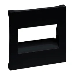 LEGRAND SEANO Abdeckung RJ45 für 1- und 2-fach D atendosen, Farbe: Schwarz lackiert – 765354