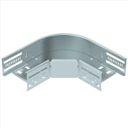 OBO Bogen 90° für Kabelrinne, horizontal 60x 100 Stahl bandverzinkt – 6036560