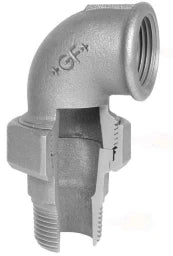 FISCHER GEORG FITTINGS Knieholländer Fig. 97 2" schwarz – 770097109