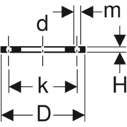 GEBERIT GE PE Losflansch leer kunststoffbeschichtet d 160mm 369745 – 369.745.00.1