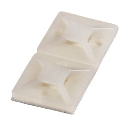 HAUPA Adhesive Mount for Cable Ties natural 28mm 4.8 mm – 262162