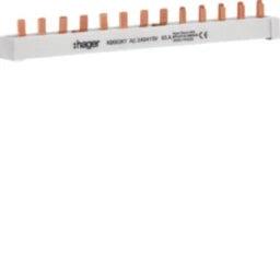 HAGER Stiftschiene 1FI-4P+1LS-3+N+5S-1+N/1PLE – KB663KT