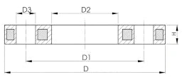 FISCHER GEORG GF Loose Flange PP-GF with Steel Insert PN16 d 90DN80 for Socket Systems – 727700213