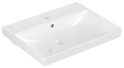VILLEROY&BOCH V&B Avento Washbasin 60 cm with overflow, 1 tap hole, white – 41586001