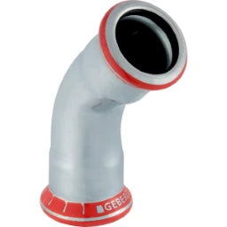 GEBERIT GE Mapress Carbon Steel 45 Deg. Elbow d42mm galvanized – 23607