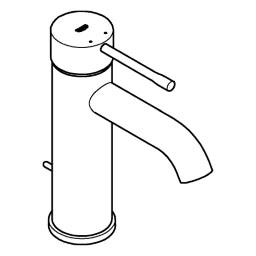 GROHE GROHE Einhand-Waschtischbatterie Essence 24171_1 S-Size chrom – 24 171 001