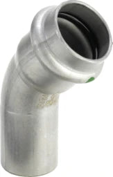 VIEGA Viega Elbow 45 Degrees with SC Sanpress Inox 2326.1 in 18mm Stainless Steel – 435 394