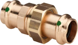 VIEGA Viega Verschraubung mit SC Sanpress 2260 flachdichtend in 28mm Siliziumbronze – 124 311