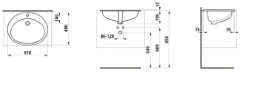 LAUFEN Laufen Indova Waschtisch 60cm weiß H-Qual. – H8113920000001