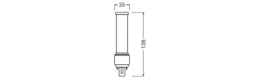 LEDVANCE DULUX LED D EM & AC MAINS VALUE 6W 840 G 24D-1 – 4058075823112